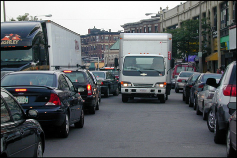 driving in Boston