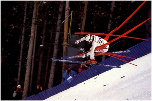 skier crash